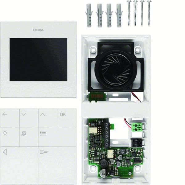 Elcom BVF-540WS Innenstation Video Komfort 2D-Video 1835403