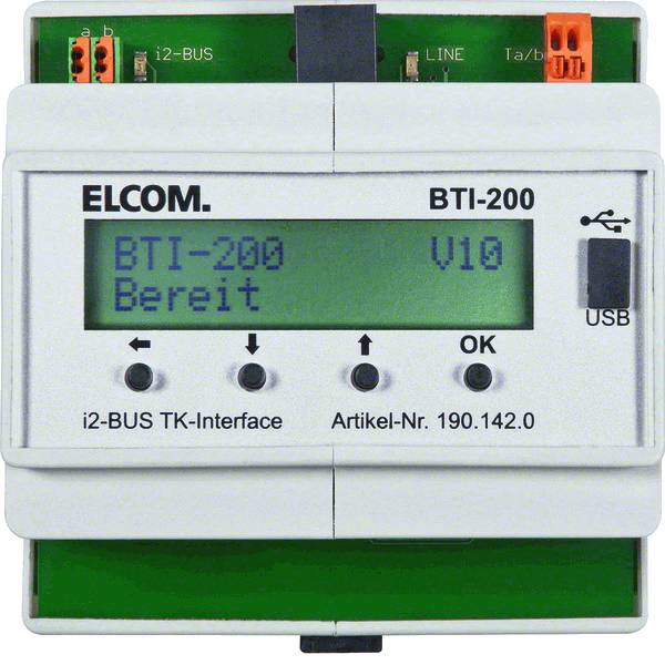 Elcom BTI-200 TK Schnittstelle REG i2Audio 1901420