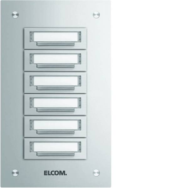 Elcom KUP-6/1 Klingelplatte 6/1 UP STABILA 5606210