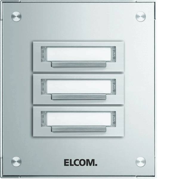Elcom KAP-3/1 Klingelplatte 3/1 AP STABILA 5703210