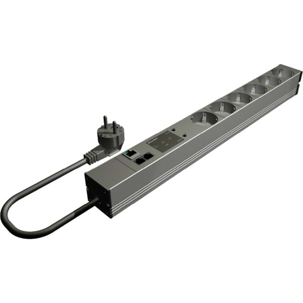 Bachmann 329.3009 Steckdosenleiste 1HE 6x Schutzkontakt TCP/IP