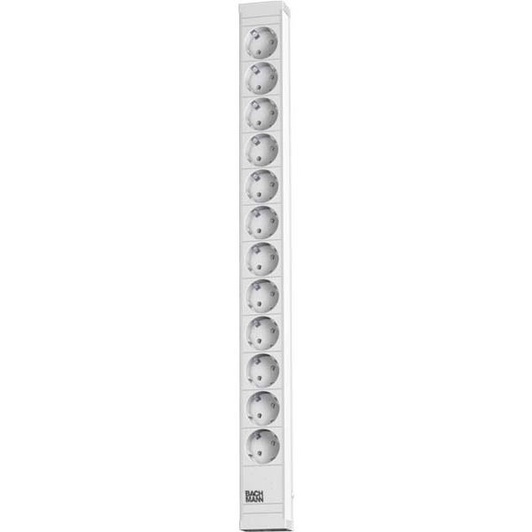 Bachmann 333.010 Steckdosenleiste 12-fach ohne Schalter