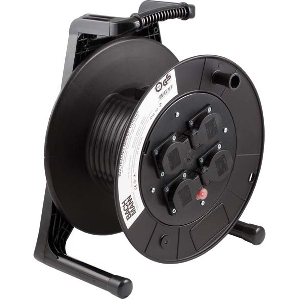 Bachmann 399.000 Kabeltrommel leer 4x Schutzkontakt IP54