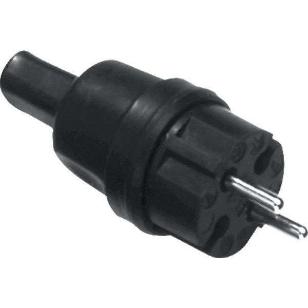 Bachmann 740.002 Flachkabelstecker schwarz für ILLU-Leitung