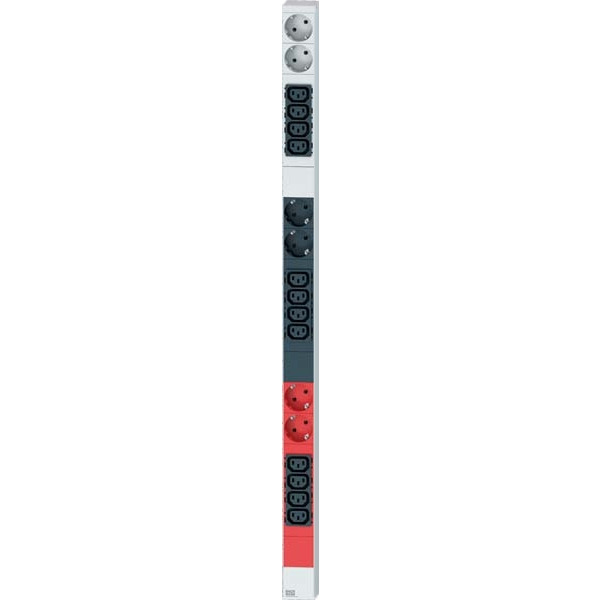 Bachmann 800.0108 Steckdosenleiste 1HE 15x Schutzkontakt 3ph
