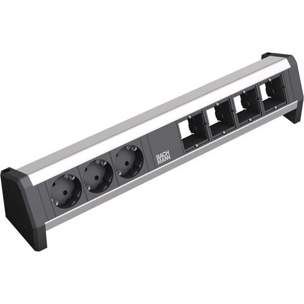 Bachmann 902.003 Steckdosenleiste 3-fach 4xABD GST18