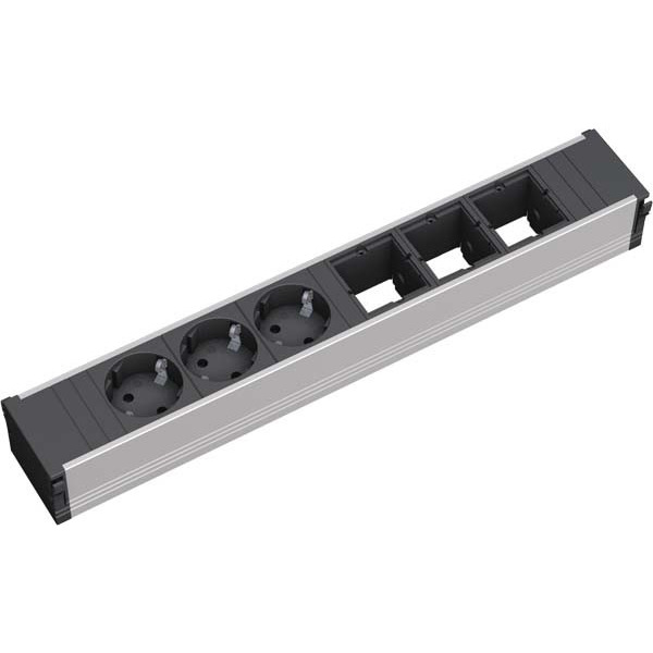 Bachmann 912.006 Steckdosenleiste 3x Schutzkontakt 3xABD