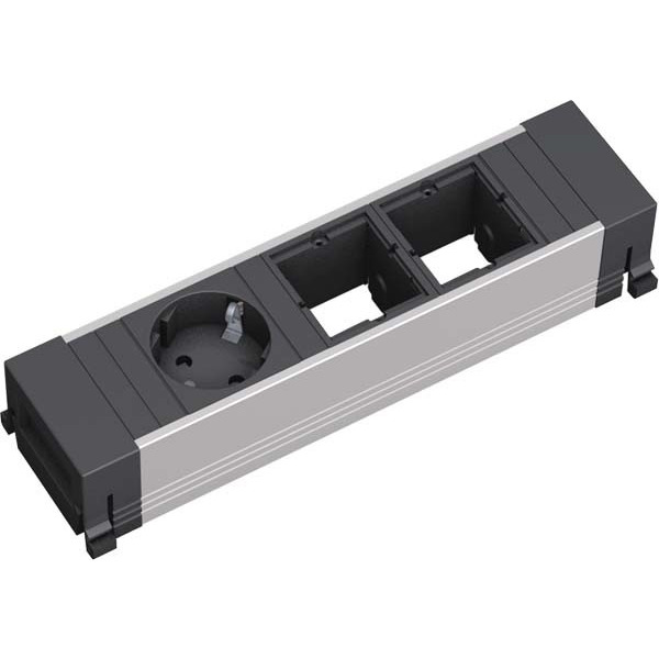 Bachmann 916.001 Steckdosenleiste 1x Schutzkontakt 2xABD