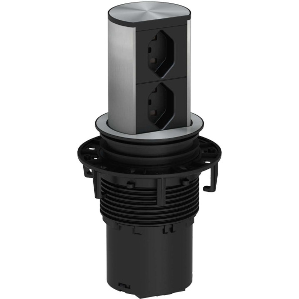 Bachmann 928.024 ELEVATOR Steckdosenleiste 2xCH T23 Strom 2 Meter