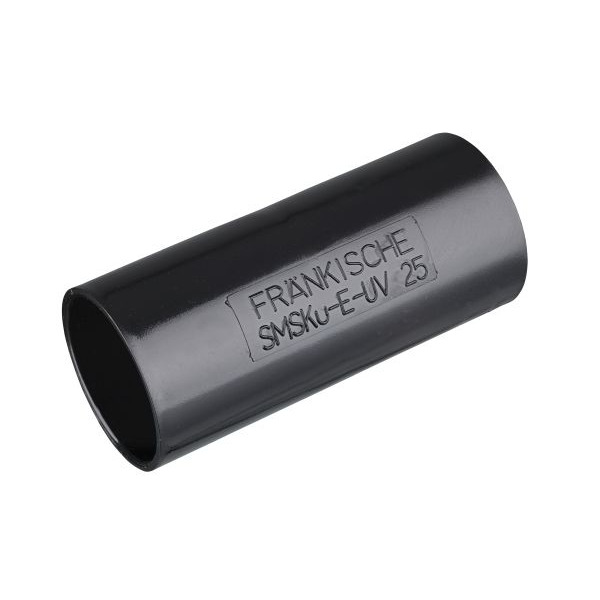 Fränkische SMSKu-E-UV 16 schwarz Kunststoff-Steckmuffe schwarz 22551016 25 Stück