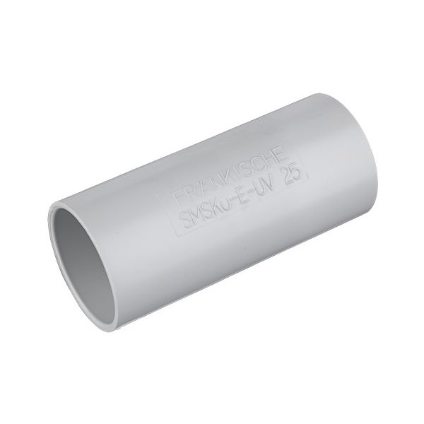 Fränkische SMSKu-E-UV 25 grau Kunststoff-Steckmuffe grau 22553025 50 Stück