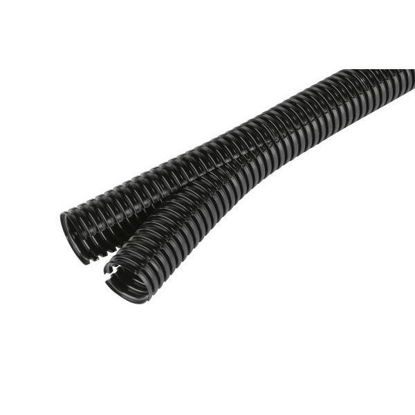 Fränkische Co-flex-PA NW 6 schwarz 50 m Verschließbares Wellrohr flexibel schwarz 41000600 50 Meter