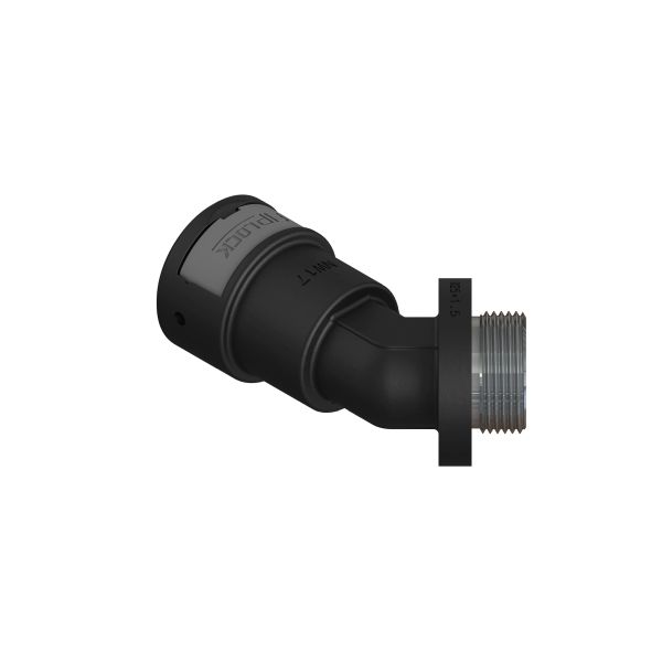 Fränkische AAPA-36M40MG-13 AAPA-36M40MG-13 grau Winkel 45° Metallgewinde metrisch lang 4891188901 4 Stück
