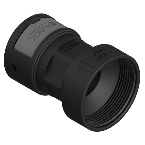 Fränkische AFPA-12U15PB-A AFPA-12U15PB-A schwarz Verschraubung Ku-Innengewinde UNEF 4891431500 10 Stück