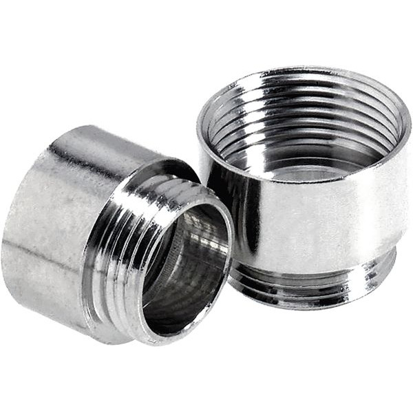 Fränkische NEBN-M40M50S NEBN-M40M50S silber Metall Gewindeerweiterung metrisch 4897010904 6 Stück