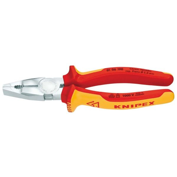 Knipex 0106190 Kombizange isoliert 190mm