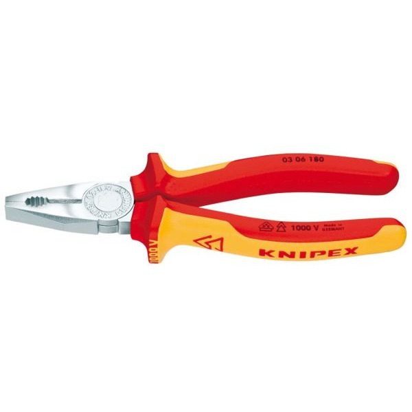 Knipex 0306160 Kombizange verchromt 160mm