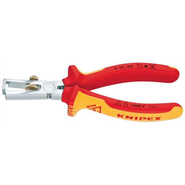 Knipex 1106160 Abisolierzange isoliert 160mm