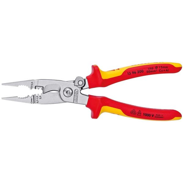 Knipex 1396200 Elektro-Installationszange 200mm