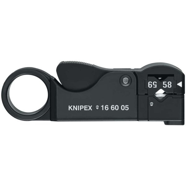 Knipex 166005SB Koax-Abisolierwerkzeug 105mm