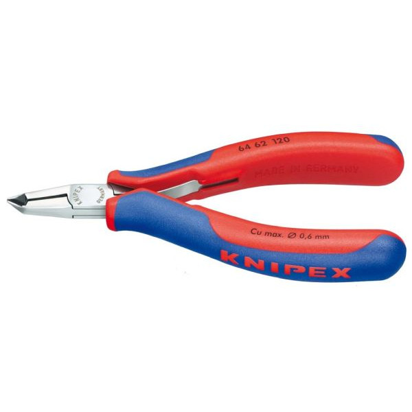 Knipex 6462120 Elektronik-Vornschneider spiegelpoliert 120mm