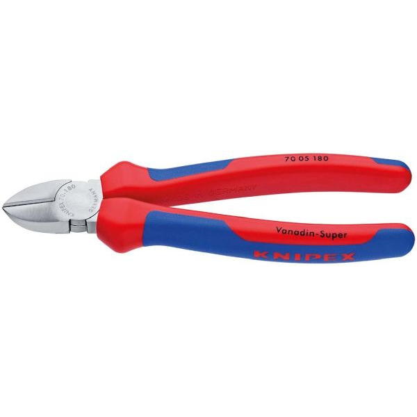 Knipex 7005180 Seitenschneider verchromt 180mm
