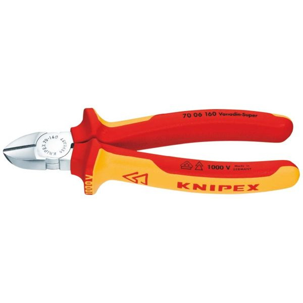 Knipex 7006125 Seitenschneider isoliert 125mm