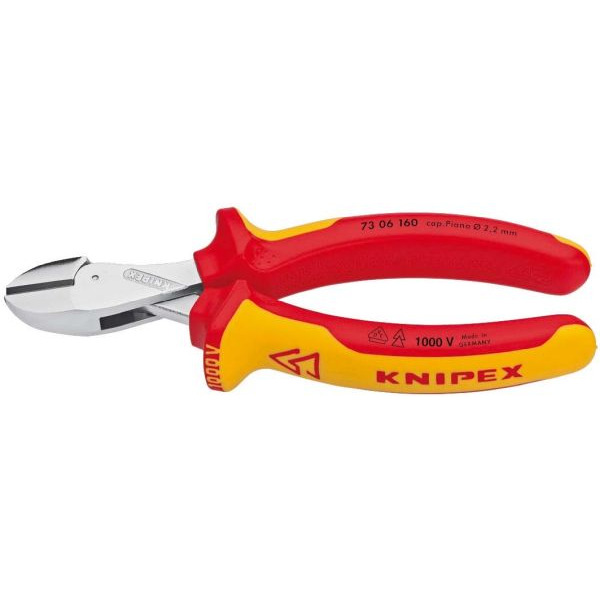 Knipex 7306160 X-Cut-Seitenschneider 160mm