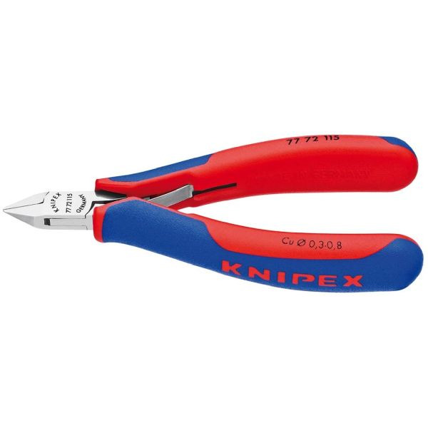 Knipex 7772115 Elektronik-Seitenschneider spiegelpoliert 115mm
