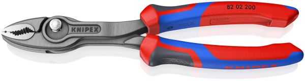 Knipex 8202200 Frontgreifzange schwarz atramentiert