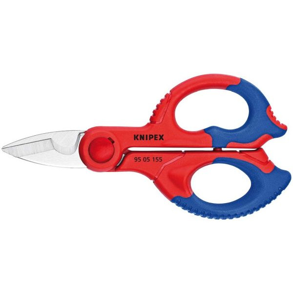 Knipex 9505155SB Elektrikerschere poliert 155mm