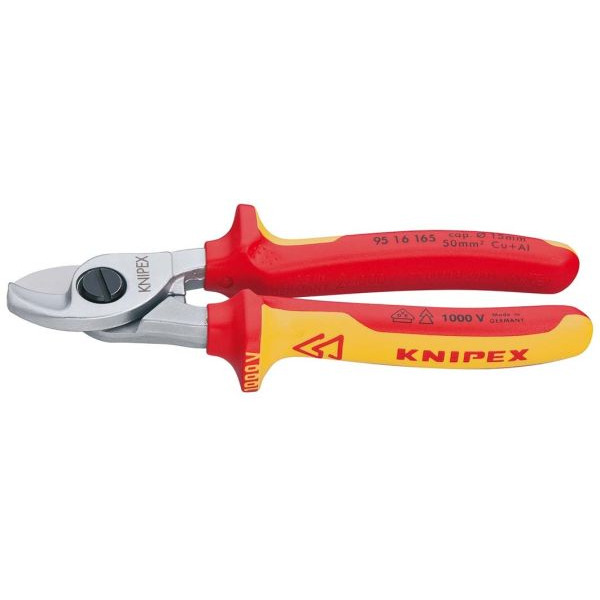 Knipex 9516165 Kabelschere isoliert 165mm