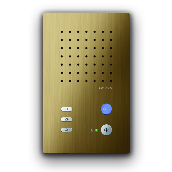 TCS CAI1000-0151 Audio Innenstation zum Freisprechen Serie Carus ADAPTO Aufputzmontage bronze