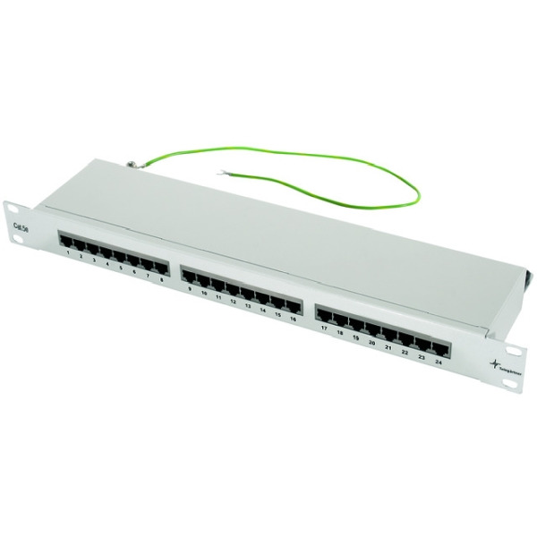 Telegärtner 100007023 19 Zoll Patch Panel 1HE MPP24-HS Cat5e