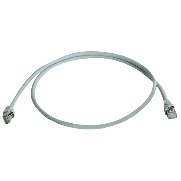 Telegärtner 100008826 Patchkabel S/FTP 6A grau 7,5 Meter