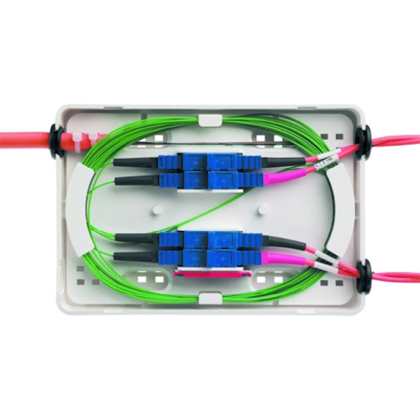 Telegärtner 100022200 Micro-Spleißbox mit 1xTelekom-Spleißkassette