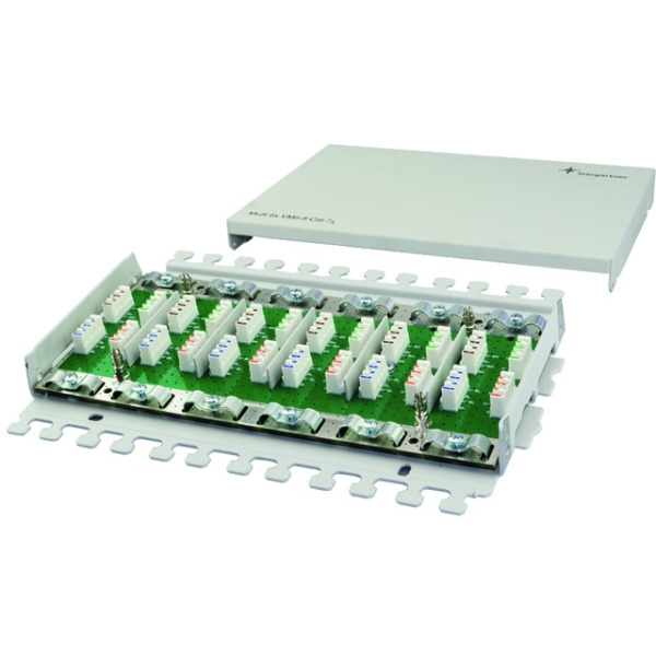 Telegärtner 100023275 Kabelverbinder Multi 6x Cat.7 AP RAL7035