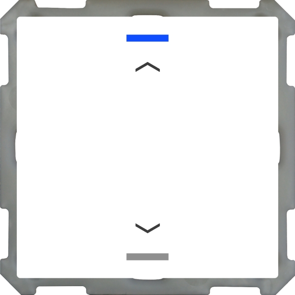 MDT BE-TAL6301.A1 KNX Taster Light 63 1-fach RGBW Studioweiß glänzend Jalousie