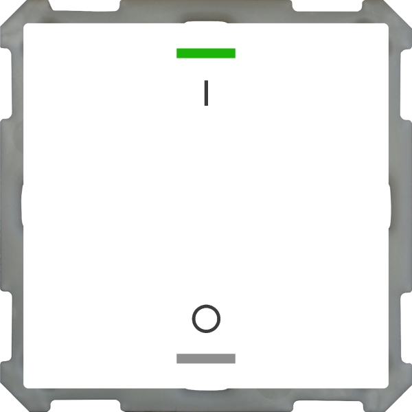 MDT BE-TAL6301.B1 KNX Taster Light 63 1-fach RGBW Studioweiß glänzend Schalten