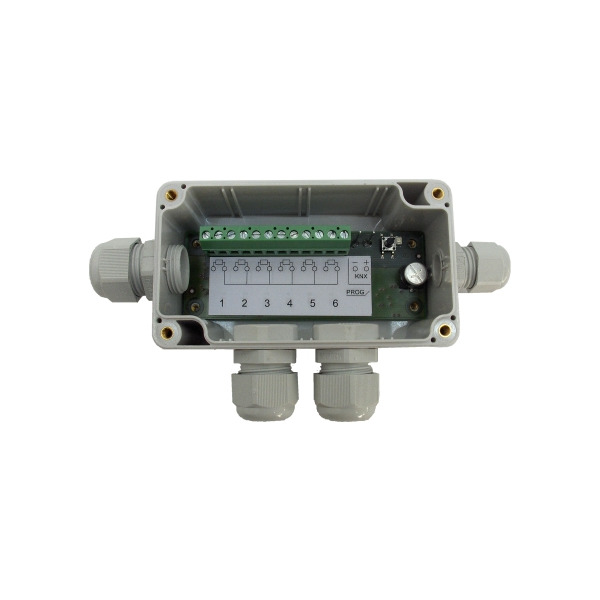 MDT SCN-RT6AP.01 KNX Temperaturregler/Sensor 6-fach AP für PT1000 Temperaturfühler