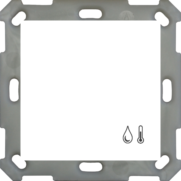 MDT SCN-TFS55.01 KNX Raumtemperatur-/Feuchtesensor 55 Reinweiß glänzend