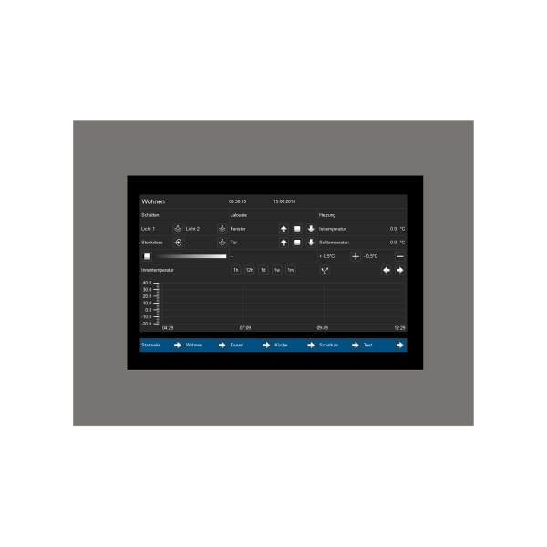 MDT VC-0701.04 KNX Touchpanel VisuControl Größe 7 Zoll / 17 7 cm