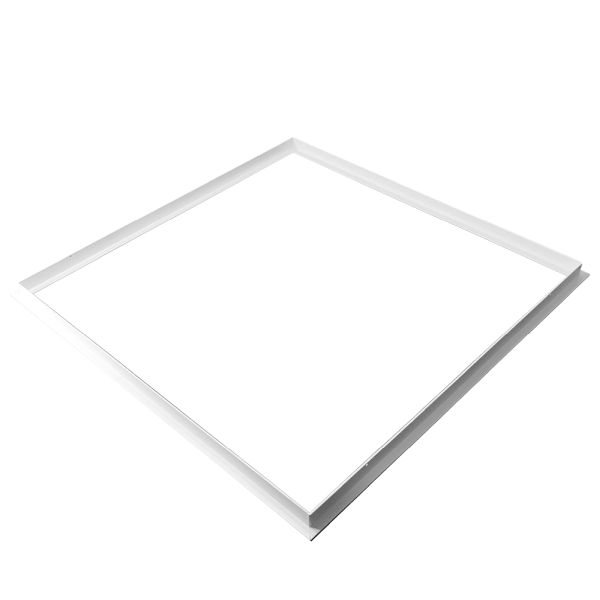 Dotlux 2037 Einbaurahmen für LED-Panel 620x620 mm für Trockenbaudecke pulverbeschichtet weiß mit Clips