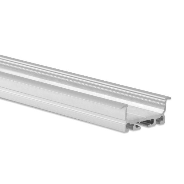 Dotlux 4088-1 Alu-Einbau-Profil Typ DXE5 2 Meter flach/Flügel für LED-Streifen bis 24 mm