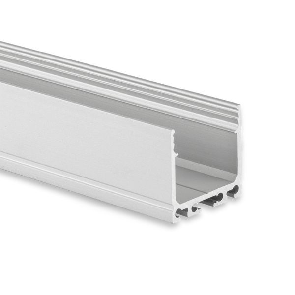 Dotlux 4091-1 Alu-Aufbau-Profil Typ DXA6 2 Meter hoch für LED-Streifen bis 24 mm