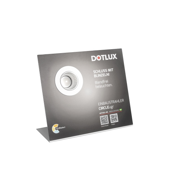 Dotlux 4683 L-Aufsteller CIRCLEugr