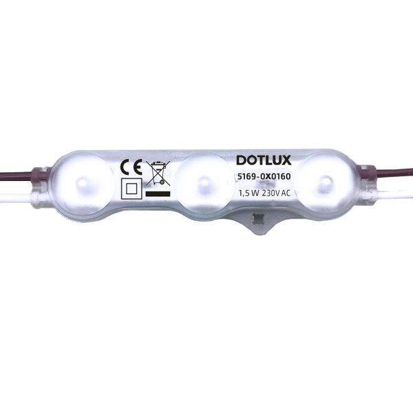 Dotlux 5169-0R0160 LED-Modul ACplus 1,5W 160° IP67 rot 100er Kette