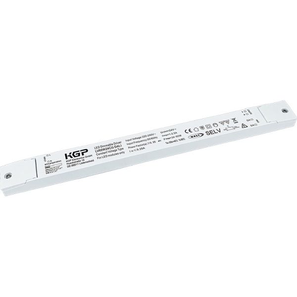 Dotlux 5219-1 LED-Netzteil CV 24V DC 24-60W 1-2,5A dimmbar DALI 2 IP20 linear