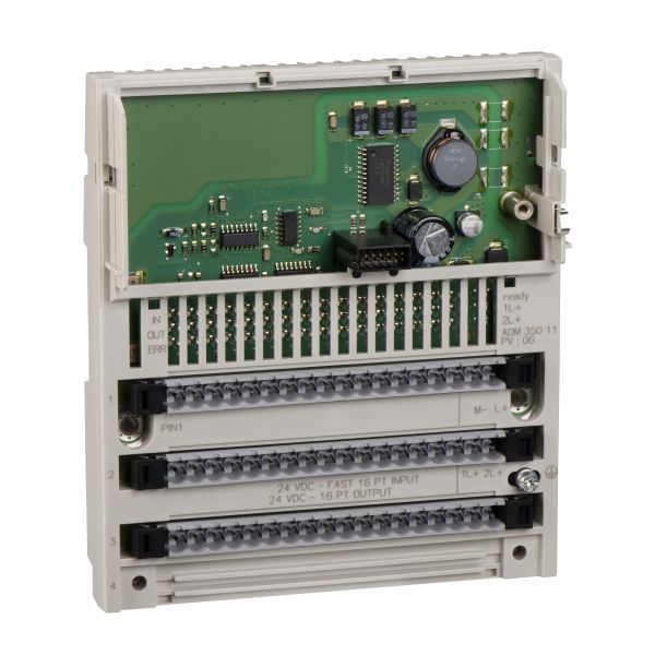 Schneider 170ADM35010 Dez. dig. E/A-Einheit Modicon Momentum, 16 E 24 V DC, 16A Transistor