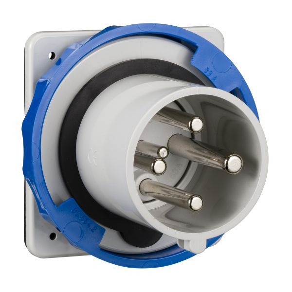 Schneider 81879 AufbaugeräteCEE Stecker, 63A, 3p+E, 200-250 V AC, IP67